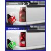 imageAUTOONE  For 2003 2004 2005 2006 Chevy Silverado Tail Light Assembly Factory OEM Taillights Compatible with Chevrolet Silverado 1500 2500HD 3500 Passenger SideRHDriver SideLH
