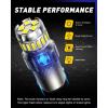imageAUTOONE 1157 LED Bulb White 6500K 2057 2357 7528 BAY15D LED Bulbs for BackupReverse Light Tail Light Brake Light 300 Brighter Canbus Ready Plug and Play LED Bulbs Pack of 2White