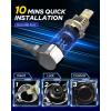 imageAUTOONE 2025 Latest D3S Bulbs 1000 Brighter D3S Bulbs 34000 Lumens 6000K Brightest D3R Fog Light 50000 Hours Longer LifespanD2SD2R