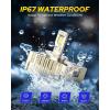 imageAUTOONE 2025 Latest D3S Bulbs 1000 Brighter D3S Bulbs 34000 Lumens 6000K Brightest D3R Fog Light 50000 Hours Longer LifespanD5SD5R