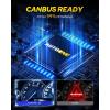 imageAUTOONE 2025 Latest D3S Bulbs 1000 Brighter D3S Bulbs 34000 Lumens 6000K Brightest D3R Fog Light 50000 Hours Longer LifespanD5SD5R