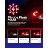 imageAUTOONE 3156 3157 LED Strobe Brake Light Bulbs Super Bright Tail light 3056 3057 4157 3047 4057 3457 Halogen Replacement Bulb Brilliant Red Pack of 2Red