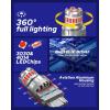 imageAUTOONE 3156 3157 LED Strobe Brake Light Bulbs Super Bright Tail light 3056 3057 4157 3047 4057 3457 Halogen Replacement Bulb Brilliant Red Pack of 2Red