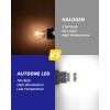 imageAUTOONE 3156 3157 LED Strobe Brake Light Bulbs Super Bright Tail light 3056 3057 4157 3047 4057 3457 Halogen Replacement Bulb Brilliant Red Pack of 2White