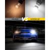 imageAUTOONE 3156 3157 LED Strobe Brake Light Bulbs Super Bright Tail light 3056 3057 4157 3047 4057 3457 Halogen Replacement Bulb Brilliant Red Pack of 2White