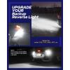 imageAUTOONE 3156 3157 LED Strobe Brake Light Bulbs Super Bright Tail light 3056 3057 4157 3047 4057 3457 Halogen Replacement Bulb Brilliant Red Pack of 2White