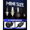 imageAUTOONE 9005 HB3 LED Bulbs Same OEM Size 18000LM 500 Brighter Canbus Plug and Play Fog Light Replacement 6000K White Pack of 29003H4HB2