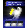 imageAUTOONE 9005 HB3 LED Bulbs Same OEM Size 18000LM 500 Brighter Canbus Plug and Play Fog Light Replacement 6000K White Pack of 29005HB3