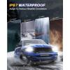 imageAUTOONE 9012 LED Bulb 800 Brighter 3 Min Quick Install 20 Years Lifespan No Flicker 99 Compatibility9005HB3