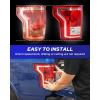 imageAUTOONE F150 Tail Light Assembly Rear Lamps Factory OEM Taillights Replacement for 2016 2017 Ford F150 SSV 2015 2016 2017 Ford F150 Lariat XL XLT Driver SideLHDriver SideLH