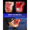imageAUTOONE F150 Tail Light Assembly Rear Lamps Factory OEM Taillights Replacement for 2016 2017 Ford F150 SSV 2015 2016 2017 Ford F150 Lariat XL XLT Driver SideLHPassenger SideRH