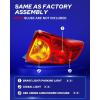 imageAUTOONE For Toyota Corolla Tail Lights Assembly Tail Lamp Assembly Fit for 20092010 Corolla Rear Factory OEM Passeger Side Without BulbsRight Side