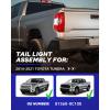 imageAUTOONE For Toyota Tundra Tail Lights Assembly Tail Lamp Assembly Fit for 20142021 Tundra Pickup Rear Factory OEM Passenger Side Without BulbsDriver SideLeft