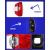 imageAUTOONE For Toyota Tundra Tail Lights Assembly Tail Lamp Assembly Fit for 20142021 Tundra Pickup Rear Factory OEM Passenger Side Without BulbsDriver SideLeft