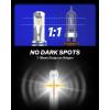 imageAUTOONE H1 LED Light Bulb 400 Super Brighter 11 Halogen Size 6500K White Fog Bulbs Plug and Play Pack of 29005HB39006HB4
