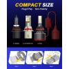 imageAUTOONE HB3 9005 LED Light Bulbs White 6000K Super Bright Fanless Mini Size Plug and Play Pack of 29OO7HB5