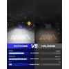 imageAUTOONE HB3 9005 LED Light Bulbs White 6000K Super Bright Fanless Mini Size Plug and Play Pack of 2H4HB29003