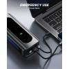 imageAUTOONE Tire Inflator Portable Air Compressor 150PSI Air Pump for Car Tires with Tire Pressure Gauge 3X Faster One Click Smart Cordless Tire Air Pump for Car Motorcycle Bike Ball and More