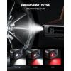 imageAUTOONE Tire Inflator Portable Air Compressor 150PSI Air Pump for Car Tires with Tire Pressure Gauge 3X Faster One Click Smart Cordless Tire Air Pump for Car Motorcycle Bike Ball and More