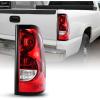 imageAUTOONE  For 2003 2004 2005 2006 Chevy Silverado Tail Light Assembly Factory OEM Taillights Compatible with Chevrolet Silverado 1500 2500HD 3500 Passenger SideRHPassenger SideRH