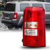 imageAUTOONE Patriot Tail Light Assembly Rear Lamps with Halogen Bulbs Replacement for 20082016 Jeep Patriot Driver SidePassenger SideRH