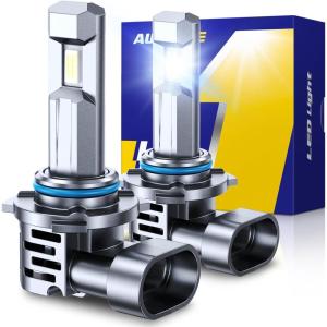 imageAUTOONE 9012 LED Bulb 800 Brighter 3 Min Quick Install 20 Years Lifespan No Flicker 99 Compatibility9006HB4