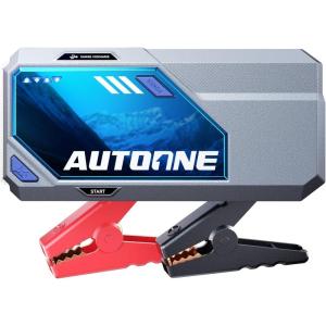 imageAUTOONE 9500A Car Jump Starter 12V Car Battery Jumper Starter Portable All GasAll Diesel 168W DC Jump Box for Car Battery with Builtin Booster TypeC Fast Charge ampamp Jumper Cables Jump Pack