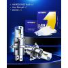 imageAUTOONE H11 9005 LED Bulb Direct Fit 11 Mini Size 70000LM H8H9 HB3 Combo Fog Lights with Cooling Fan IP68 Pack of 49003H4HB2