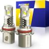 imageAUTOONE H11 9005 LED Bulb Direct Fit 11 Mini Size 70000LM H8H9 HB3 Combo Fog Lights with Cooling Fan IP68 Pack of 4HB59007