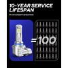 imageAUTOONE H11H9H8 Light Bulbs 6000K Fog Lights Canbus 10YR Lifespan Pack of 29005HB3