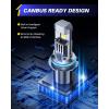 imageAUTOONE H11H9H8 Light Bulbs 6000K Fog Lights Canbus 10YR Lifespan Pack of 29007HB5