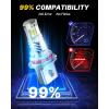 imageAUTOONE 9005 LED Bulb 800 Brighter 3 Min Quick Install 20 Years Lifespan No Flicker 99 Compatibility9007HB5