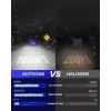 imageAUTOONE 9012 Led Bulbs 24000LM with Cooling Fan HIR2 Powersport Fog Lamp IP68 Waterproof Quick Installation Pack of 2H11H8H9