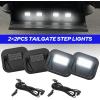 imageAUTOONE Upgraded LED Tailgate Step Light Lamp Assembly Kits for 2019 GMC Sierra 1500 202025 GMC Sierra 15002500 HD3500 HD ampamp Chevy Silverado 15002500 HD3500 HD White Marker Truck Bed Lamp 2PCSTailgate Step Lights