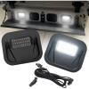 imageAUTOONE Upgraded LED Tailgate Step Light Lamp Assembly Kits for 2019 GMC Sierra 1500 202025 GMC Sierra 15002500 HD3500 HD ampamp Chevy Silverado 15002500 HD3500 HD White Marker Truck Bed Lamp 2PCSTailgate Step Lights