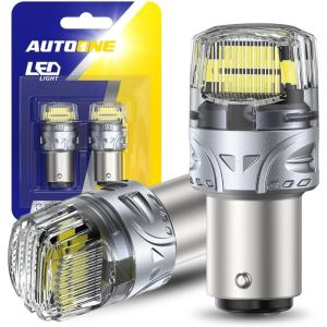imageAUTOONE White 1156 LED Light Bulbs 700 Super Bright ampamp 6500K White 7506 BA15S P21W LED Bulbs for Backup Reverse Signal Blinker Tail DRL Brake Parking Lights 2PCS11572357