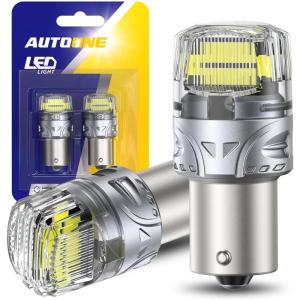 imageAUTOONE White 1156 LED Light Bulbs 700 Super Bright ampamp 6500K White 7506 BA15S P21W LED Bulbs for Backup Reverse Signal Blinker Tail DRL Brake Parking Lights 2PCS11567506