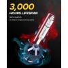 imageAUTOONE 2024 Upgraded D3S D3R HID Headlight Bulb 300 Brighter Lightness 6000K White 66340 42403 42302 35W Xenon Headlight Bulbs Super Bright D3S HID Bulbs Original Replacement Easy installationD2S