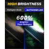 imageAUTOONE H7 LED Light Bulbs Super Brightness 6500K White Light11 Mini Size H7H7LL Fog Light Bulbs for Night Driving No Adapter Required NonPolarity PlugNPlay Pack of 2H7