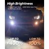 imageAUTOONE H8 H11 H16 LED Fog Light Bulbs or DRL 6000K White Super Bright for Automotive Car Fog Lights Replacement 50000 Hours Lifespan Plug and Play Pack of 2
