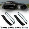 imageAUTOONE Upgraded Dynamic LED Side Marker Lights White Compatible With Chevrolet Camaro 20162023 Front ampamp Rear Fender Side Markers Smoked Lens 4PCSDynamic White