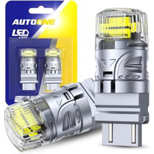 imageAUTOONE White 3156 3157 LED Light Bulbs 700 Super Bright ampamp 6500K White 3057 4157 4156 3457 4057 4114 LED Bulbs for Exterior Backup Parking Tail Brake Turn Signal Lights 2PCS