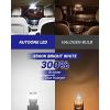 imageAUTOONE 194 LED Bulb License Plate Light 6500K White Pack of 2