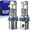 imageAUTOONE 9007HB5 LED Bulb Hi Lo 50000LM for Automotive Halogen 9007 Light 11 Size 99 Compatibility PlugNPlay 70000H Longer Lifespan9007HB5