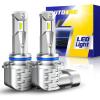 imageAUTOONE 9007HB5 LED Bulb Hi Lo 50000LM for Automotive Halogen 9007 Light 11 Size 99 Compatibility PlugNPlay 70000H Longer LifespanH B39005