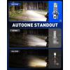 imageAUTOONE 9003 H4 HB2 LED Bulbs 50000LM for Automotive Halogen 99 Compatibility PlugNPlay 70000H Longer LifespanHB59007