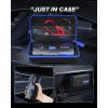imageAUTOONE 10000A Jump Starter with Air Compressor 24000mAh Jump Box with Tire Inflator All Gas amp Diesel Portable Car Battery Booster Jumper Starter Pack Jumper Cables Type C 60W Charging Light6000A
