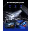 imageAUTOONE 10000A Jump Starter with Air Compressor 24000mAh Jump Box with Tire Inflator All Gas amp Diesel Portable Car Battery Booster Jumper Starter Pack Jumper Cables Type C 60W Charging Light4000A