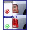 imageAUTOONE Upgraded For Dodge RAM Tail Lights Assembly Tail Lamp Assembly Fit for 20092018 Dodge RAM Pickup Rear Factory OEM Passenger Side Without BulbsOEM HalogenRight Side