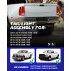 imageAUTOONE Upgraded For Dodge RAM Tail Lights Assembly Tail Lamp Assembly Fit for 20092018 Dodge RAM Pickup Rear Factory OEM Passenger Side Without BulbsOEM HalogenBoth Sides